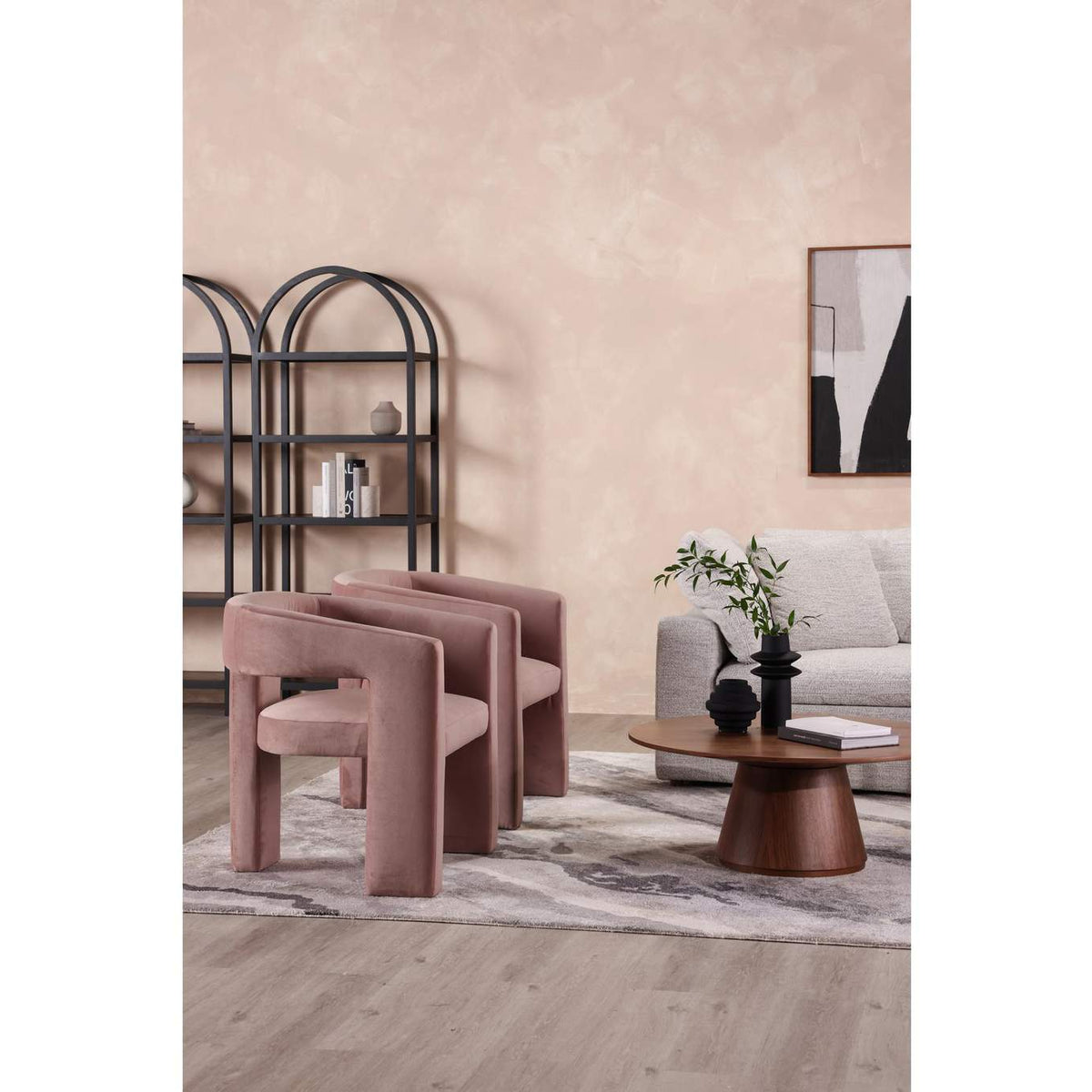 KC-1030-03-0 Otago Coffee Table Walnut Brown