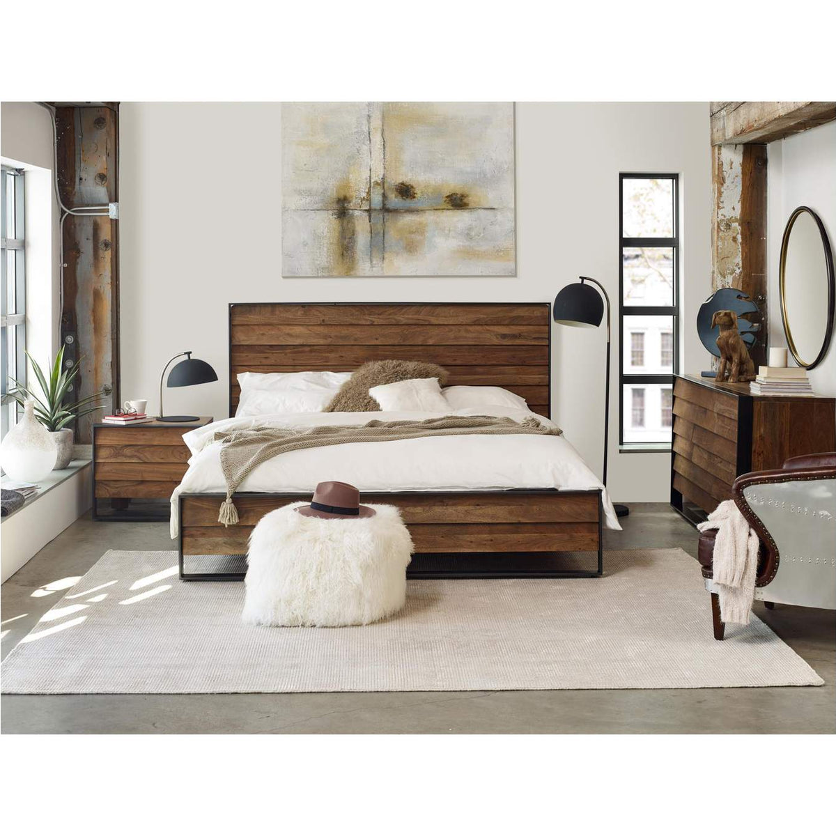 KK-1001-02 Sax Round Mirror