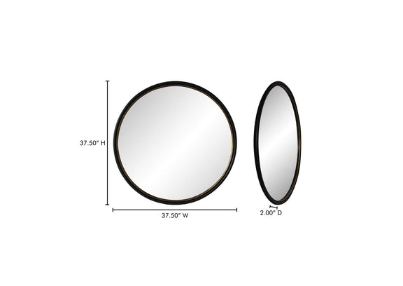 KK-1001-02 Sax Round Mirror
