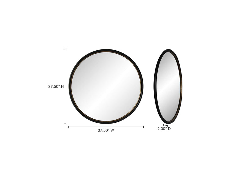 KK-1001-02 Sax Round Mirror