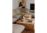 KQ-1014-15 Zeppelin Ottoman Speckled Pumie