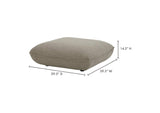 KQ-1014-15 Zeppelin Ottoman Speckled Pumie