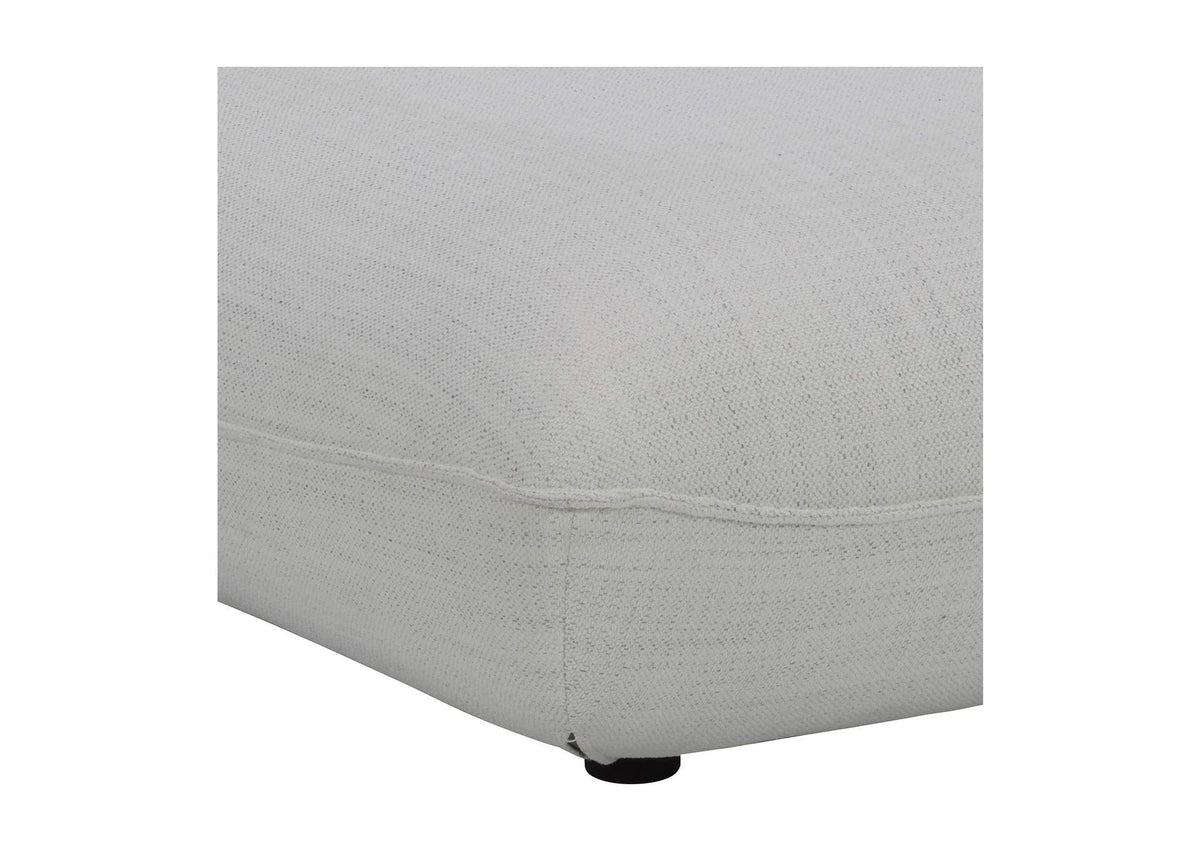 KQ-1014-18 Zeppelin Ottoman Salt Stone White