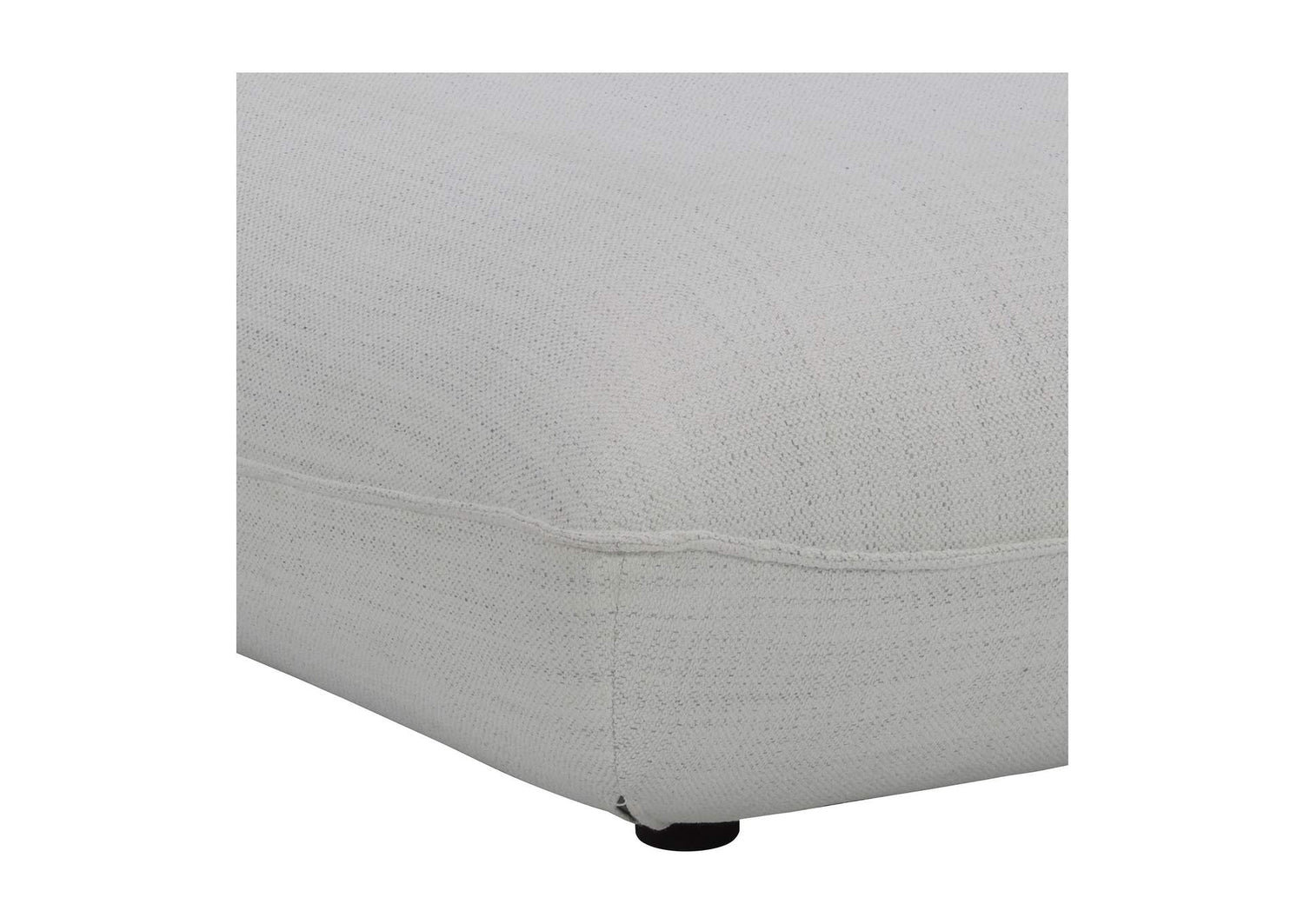 KQ-1014-18 Zeppelin Ottoman Salt Stone White