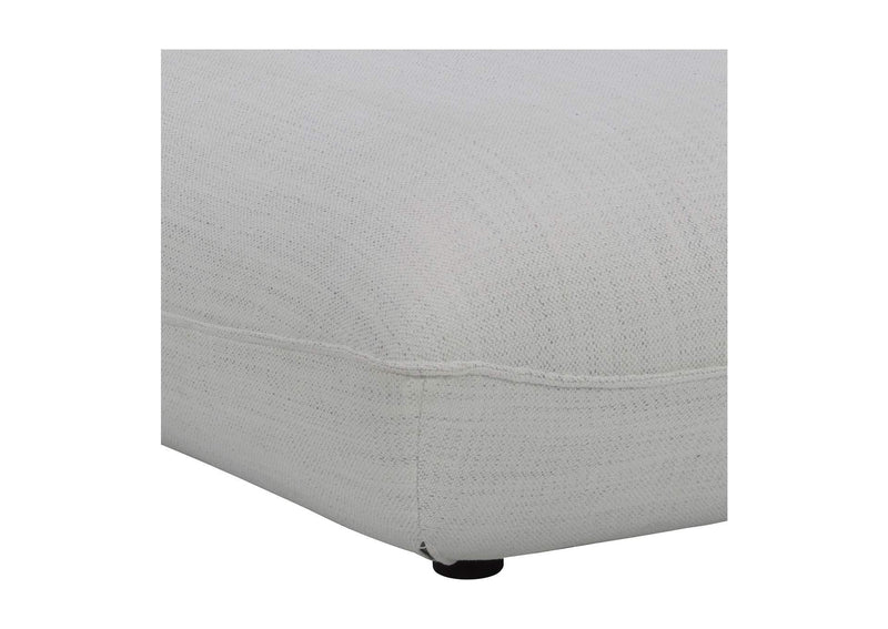 KQ-1014-18 Zeppelin Ottoman Salt Stone White