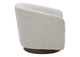 KQ-1015-05-USA Oscy Swivel Chair Splashed White