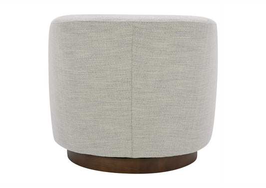 KQ-1015-05-USA Oscy Swivel Chair Splashed White