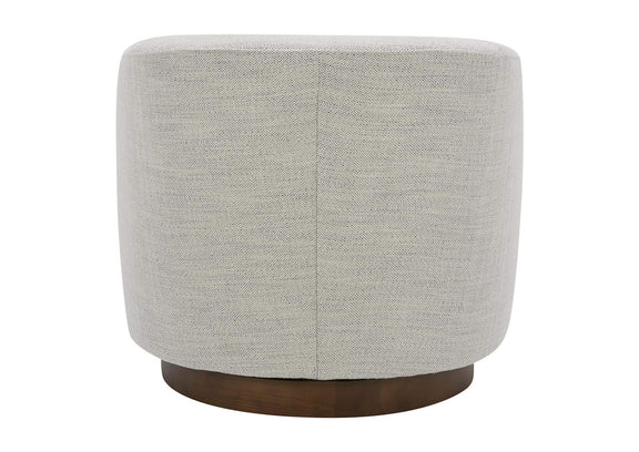 KQ-1015-05-USA Oscy Swivel Chair Splashed White