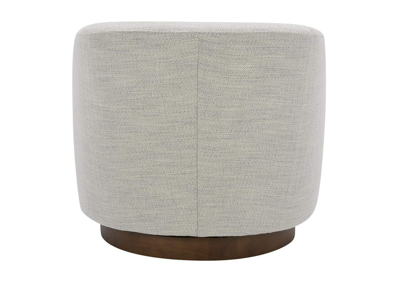 KQ-1015-05-USA Oscy Swivel Chair Splashed White