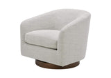 KQ-1015-05-USA Oscy Swivel Chair Splashed White