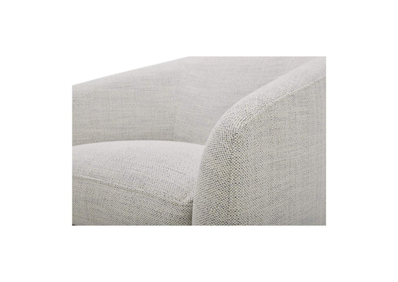 KQ-1015-05-USA Oscy Swivel Chair Splashed White
