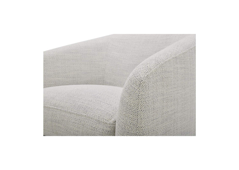 KQ-1015-05-USA Oscy Swivel Chair Splashed White
