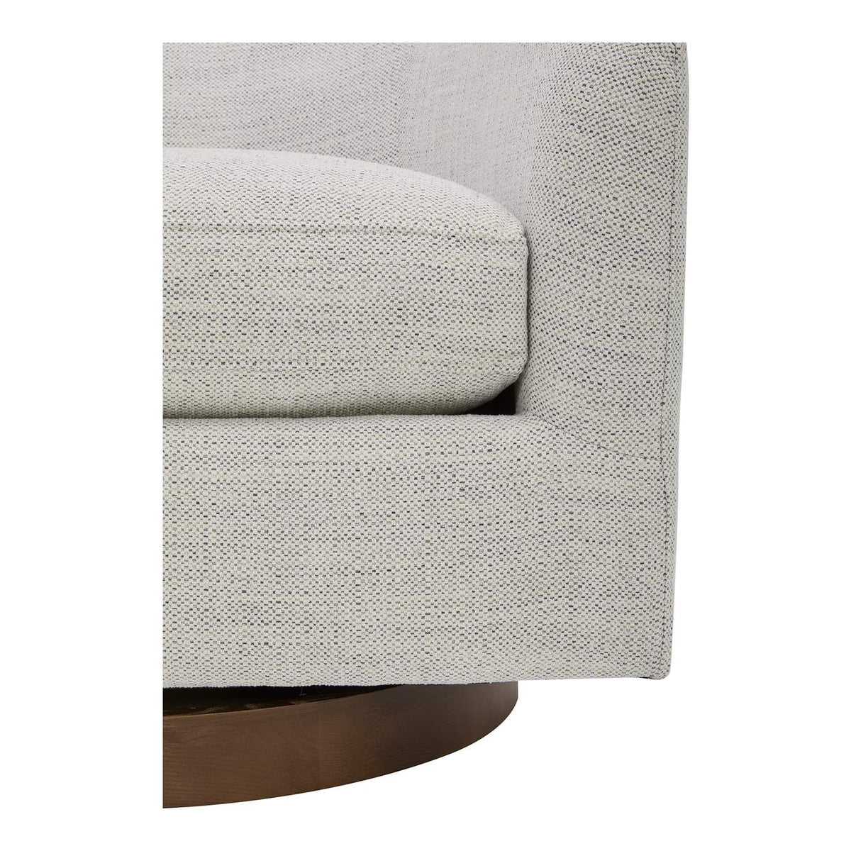 KQ-1015-05-USA Oscy Swivel Chair Splashed White