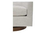 KQ-1015-05-USA Oscy Swivel Chair Splashed White