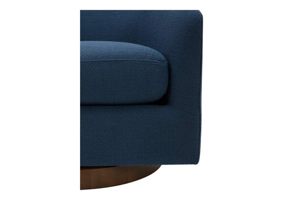 KQ-1015-26-USA Oscy Swivel Chair Dark Atlantic