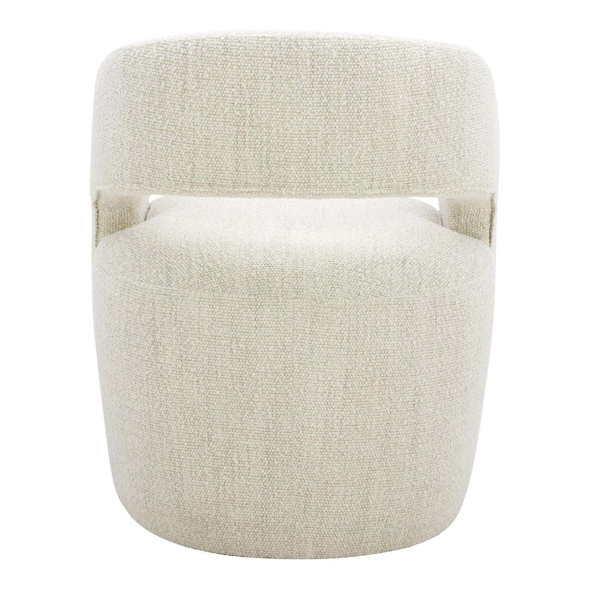 KQ-1024-18-USA Barrow Rolling Dining Chair White Mist