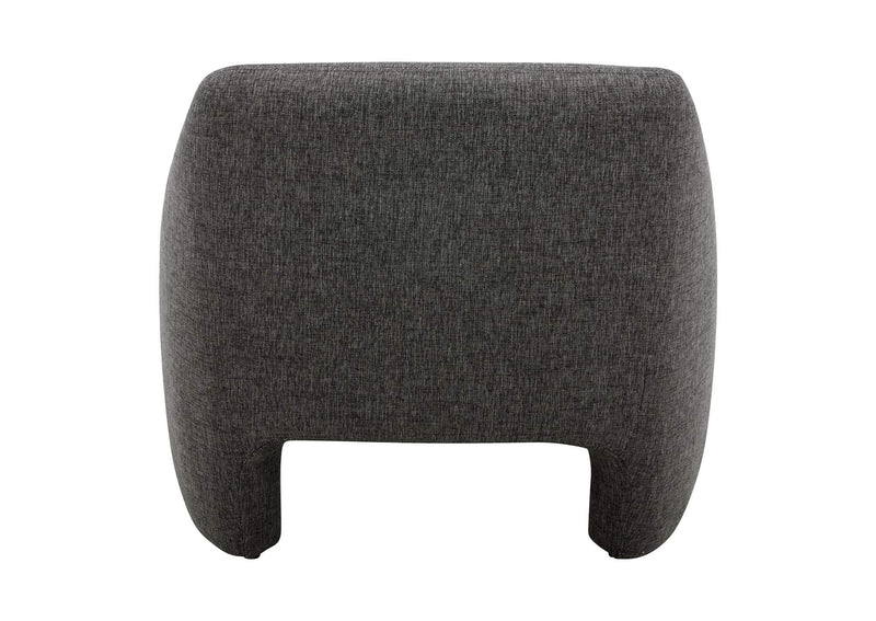 KQ-1025-25-USA Kenzie Accent Chair Shadowed Grey
