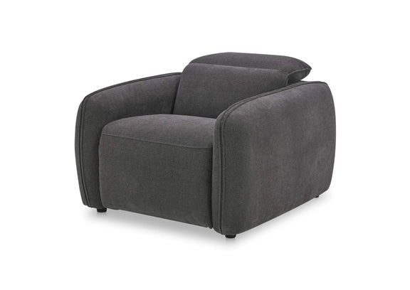 KQ-1027-07-USA Eli Power Recliner Chair Dusk Grey
