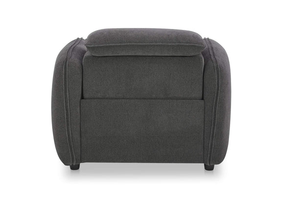 KQ-1027-07-USA Eli Power Recliner Chair Dusk Grey