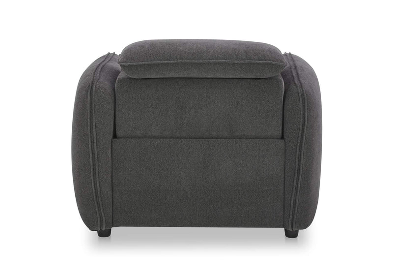 KQ-1027-07-USA Eli Power Recliner Chair Dusk Grey