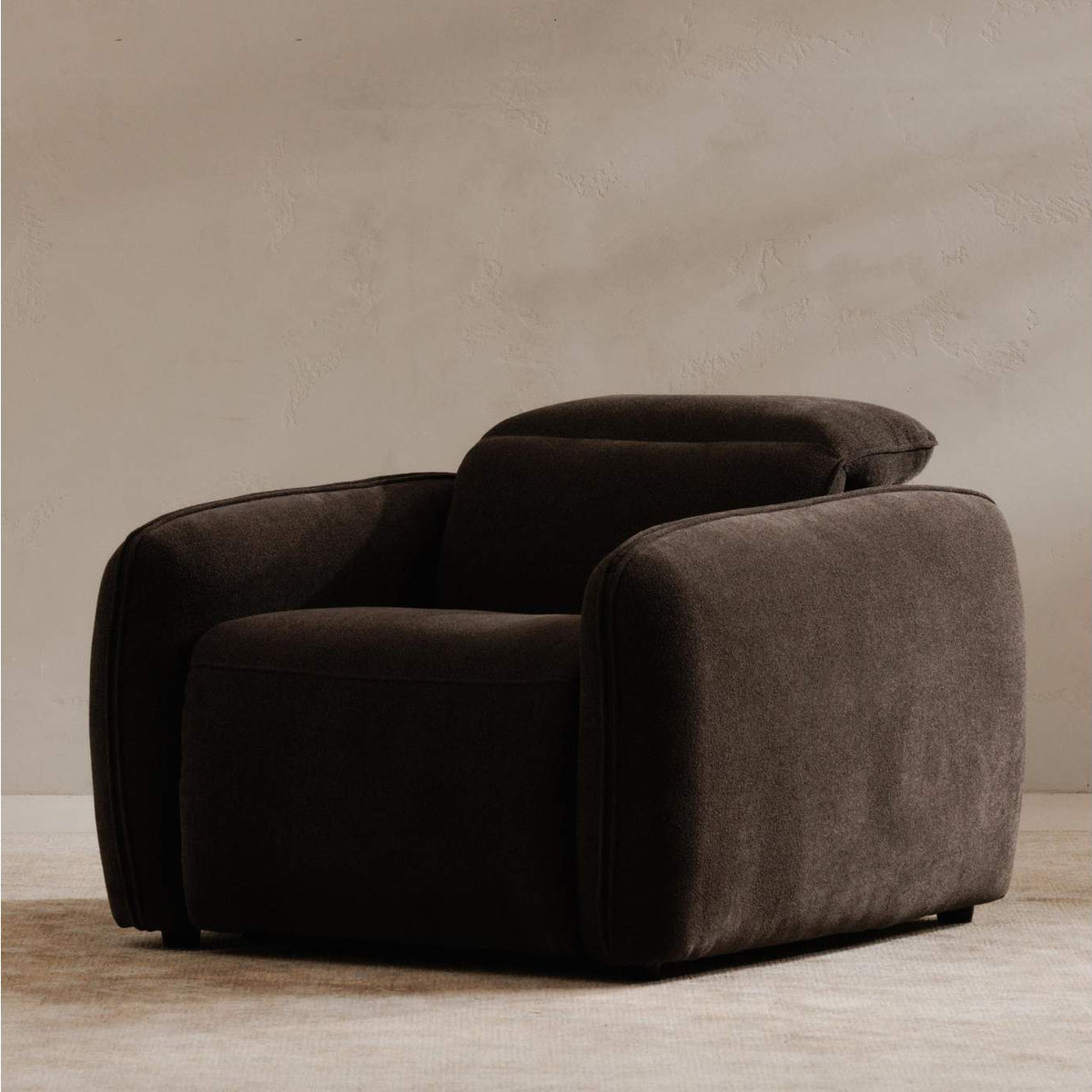 KQ-1027-07-USA Eli Power Recliner Chair Dusk Grey