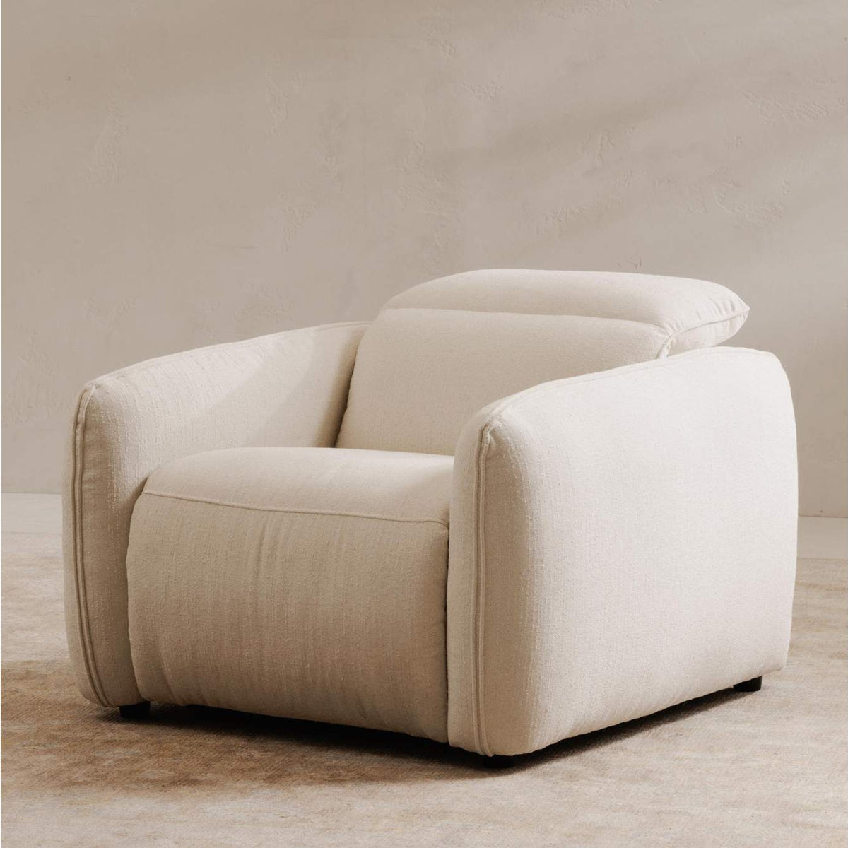 KQ-1027-18-USA Eli Power Recliner Chair Warm White