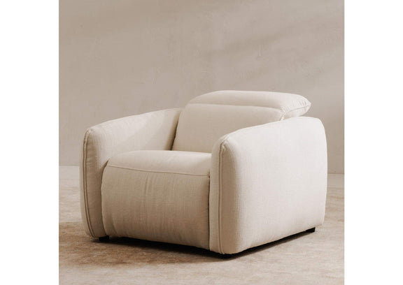 KQ-1027-18-USA Eli Power Recliner Chair Warm White