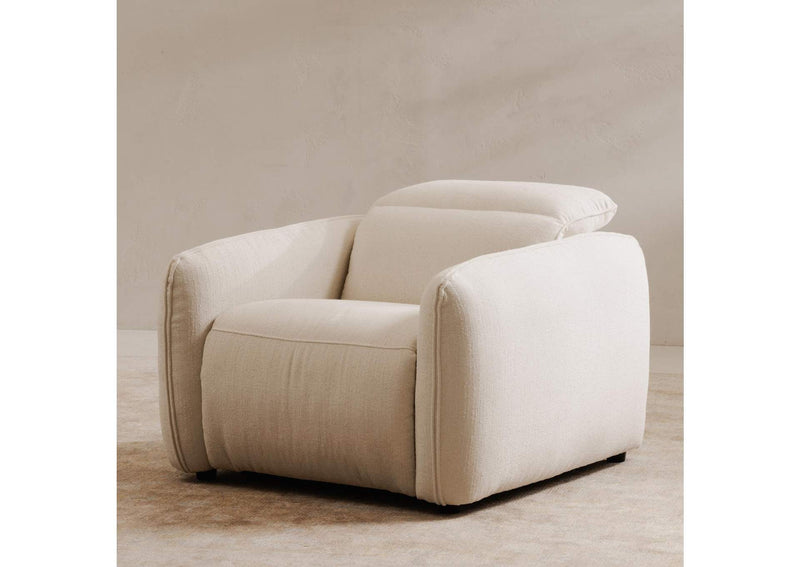KQ-1027-18-USA Eli Power Recliner Chair Warm White