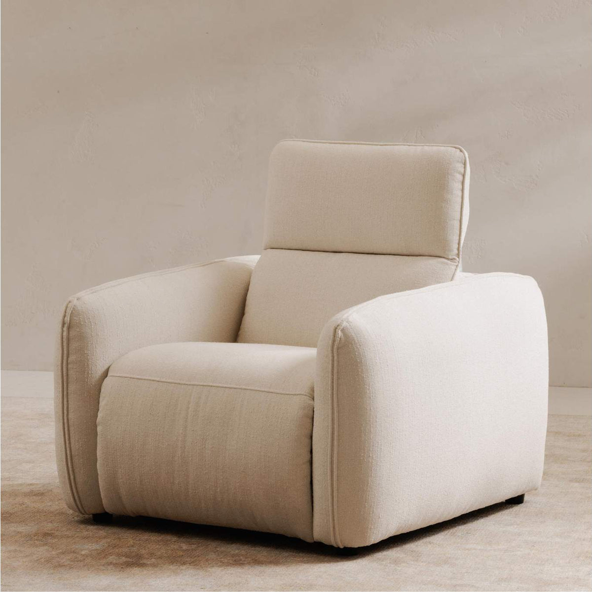 KQ-1027-18-USA Eli Power Recliner Chair Warm White