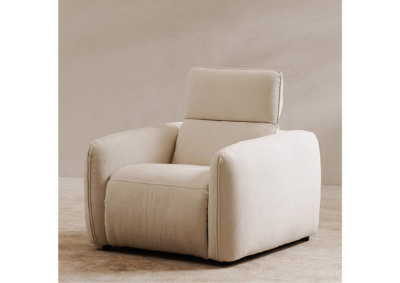 KQ-1027-18-USA Eli Power Recliner Chair Warm White