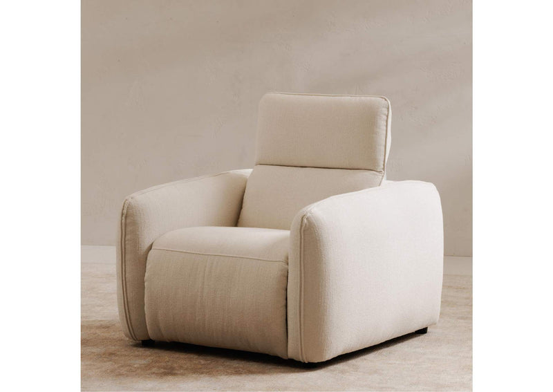 KQ-1027-18-USA Eli Power Recliner Chair Warm White