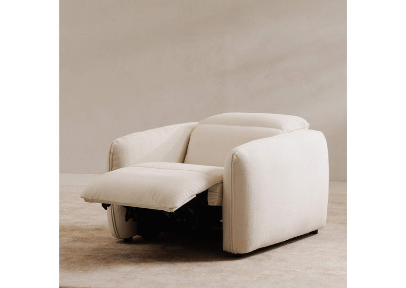 KQ-1027-18-USA Eli Power Recliner Chair Warm White