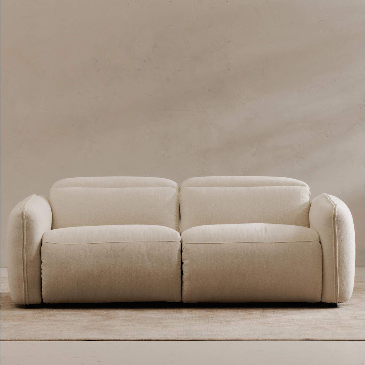 KQ-1028-18-USA Eli Power Recliner Sofa Warm White
