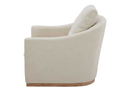 KQ-1029-34-USA Linden Swivel Chair Soft Beige
