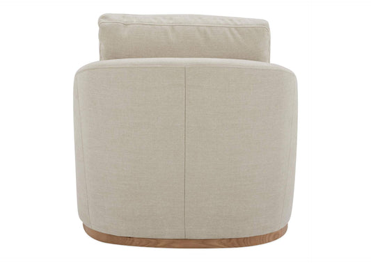 KQ-1029-34-USA Linden Swivel Chair Soft Beige