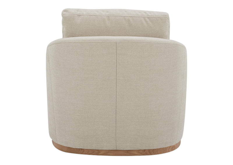 KQ-1029-34-USA Linden Swivel Chair Soft Beige