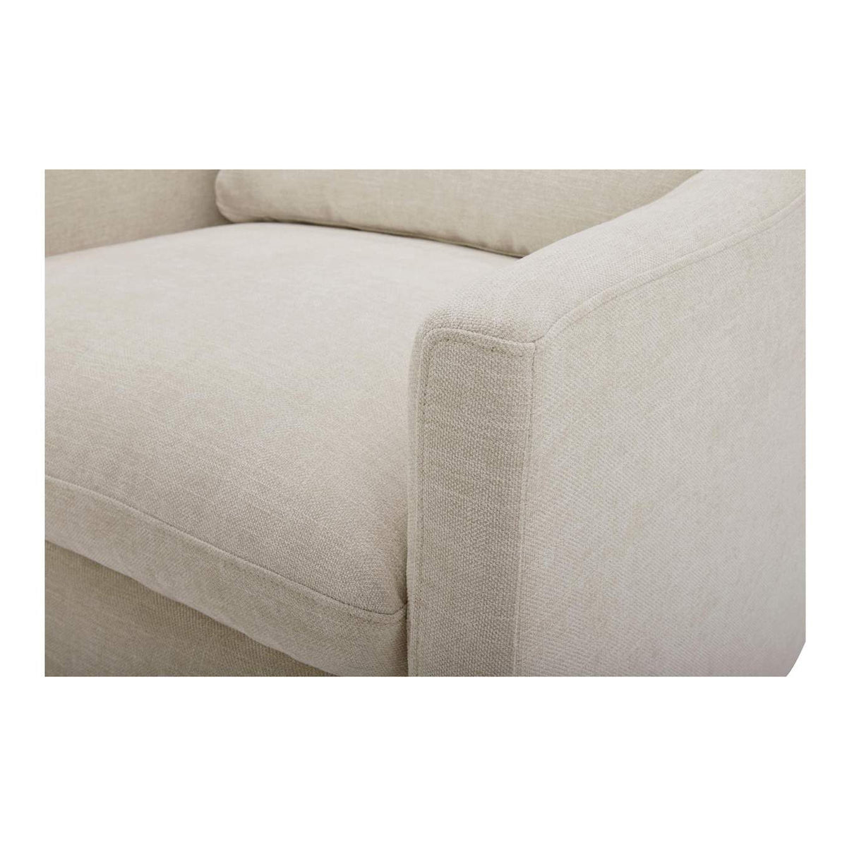 KQ-1029-34-USA Linden Swivel Chair Soft Beige