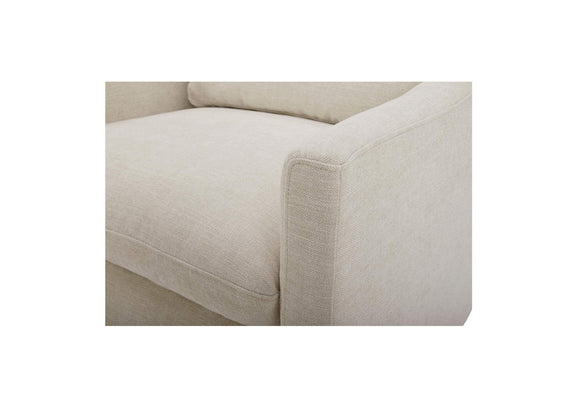 KQ-1029-34-USA Linden Swivel Chair Soft Beige