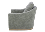 KQ-1029-37-USA Linden Swivel Chair Slated Moss