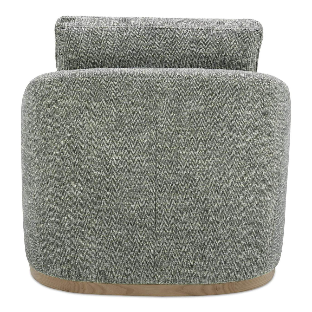 KQ-1029-37-USA Linden Swivel Chair Slated Moss