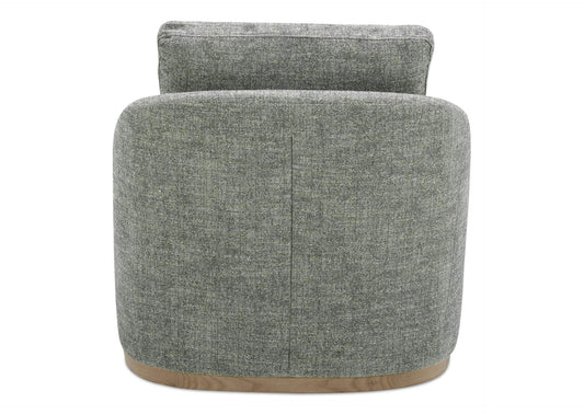 KQ-1029-37-USA Linden Swivel Chair Slated Moss