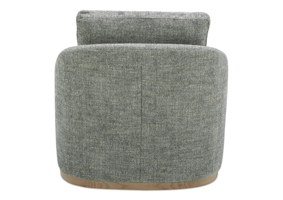 KQ-1029-37-USA Linden Swivel Chair Slated Moss