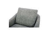 KQ-1029-37-USA Linden Swivel Chair Slated Moss