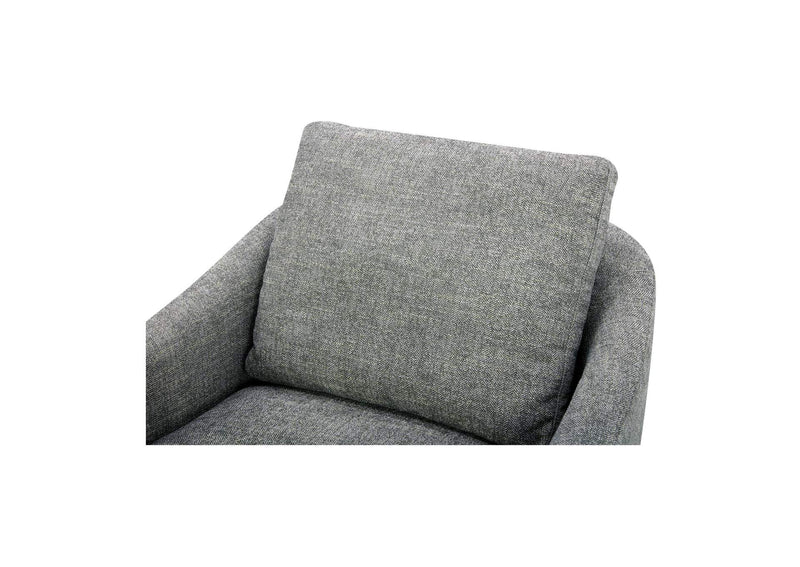 KQ-1029-37-USA Linden Swivel Chair Slated Moss