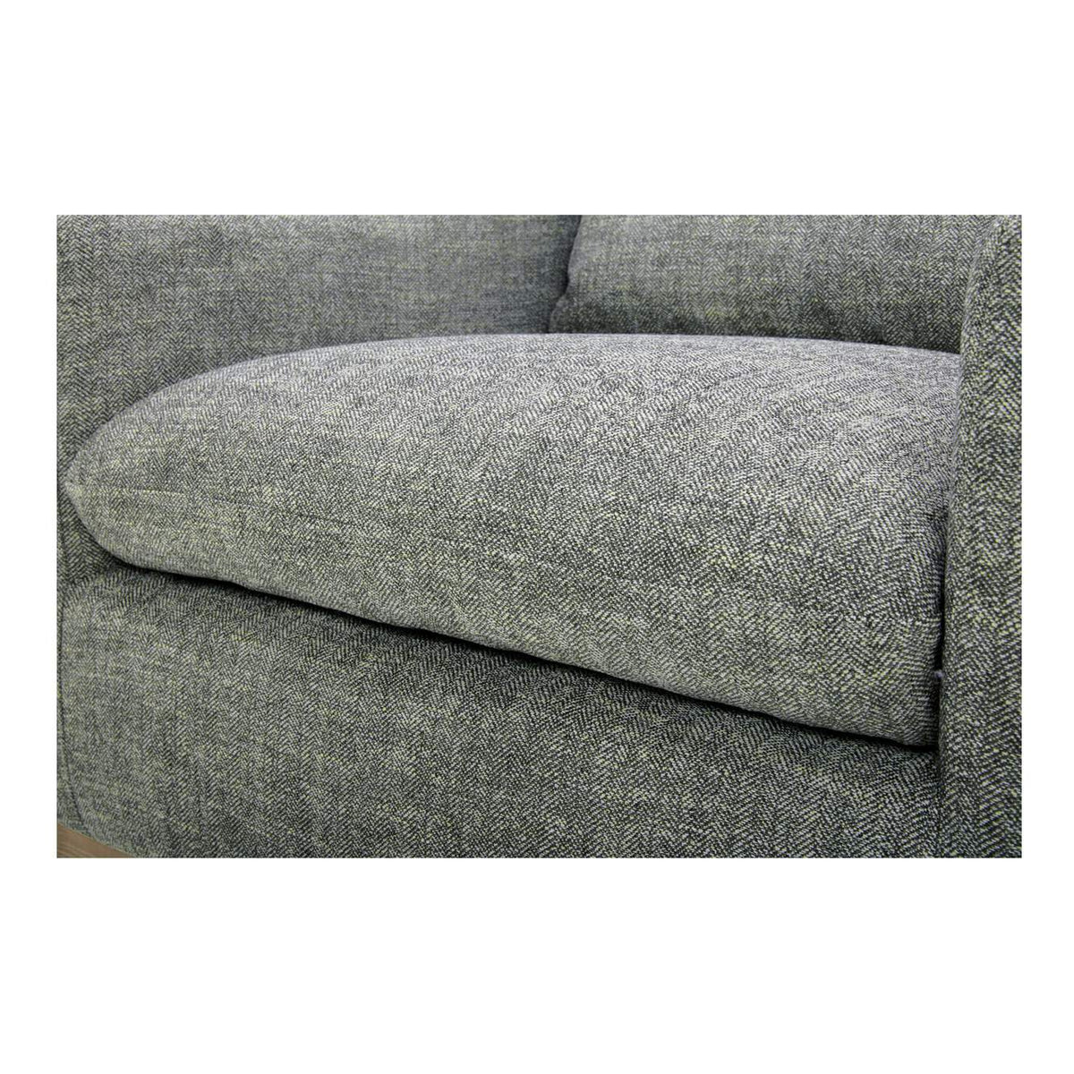 KQ-1029-37-USA Linden Swivel Chair Slated Moss