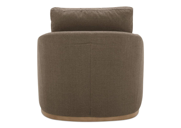 KQ-1029-39-USA Linden Swivel Chair Soft Taupe