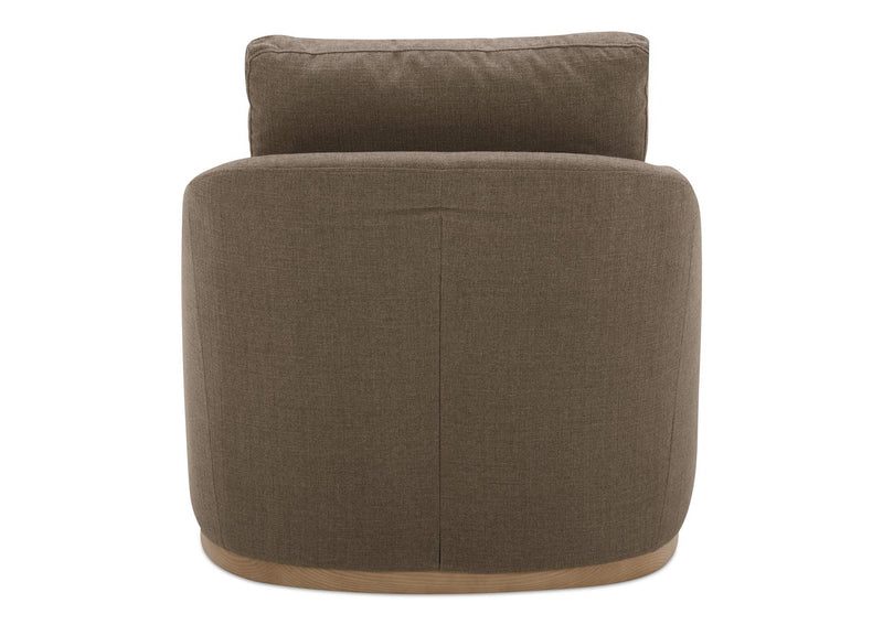 KQ-1029-39-USA Linden Swivel Chair Soft Taupe