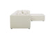 KQ-1037-18 Lowtide Lounge Modular Sectional Warm White