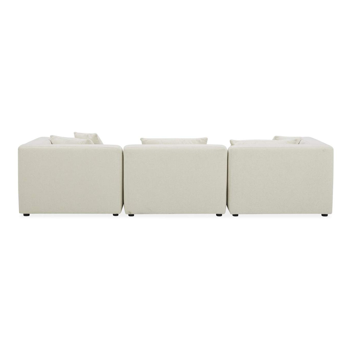 KQ-1037-18 Lowtide Lounge Modular Sectional Warm White