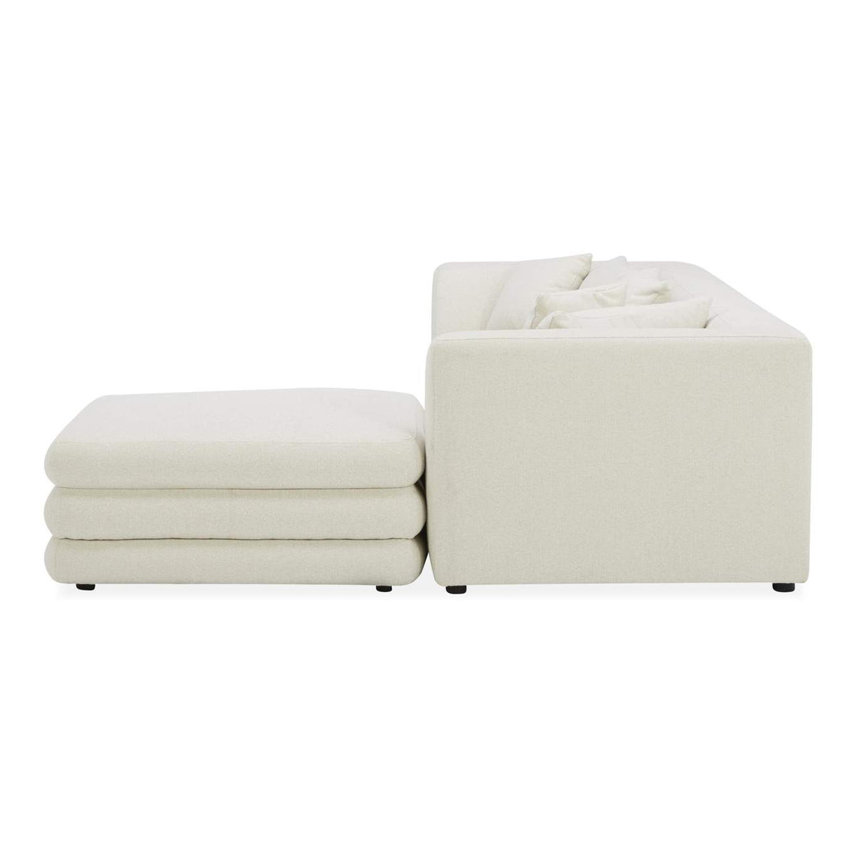 KQ-1037-18 Lowtide Lounge Modular Sectional Warm White